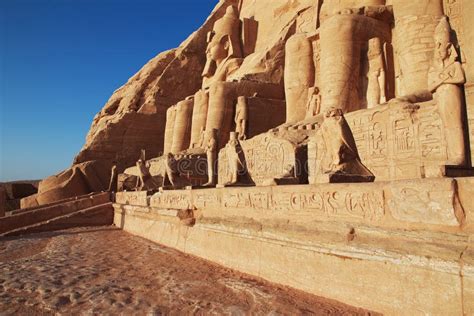 Temple In Abu Simbel Egypt Africa Stock Photo Image Of Ancient