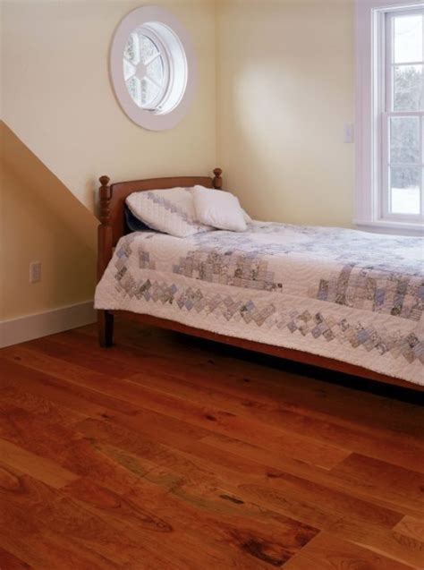 Cherry Wood Floors In A Bedroom Uniquely Inviting These Carlisle