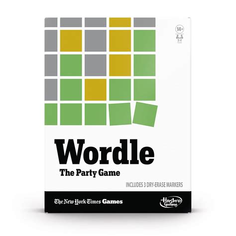 Wordle The Party Game For 2 4 Players Official Wordle Board Game