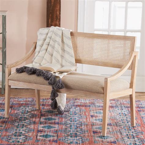 The lumber sizes referred to in this. Rustic Cane Bench Seat - Shades of Light | Master suite ...