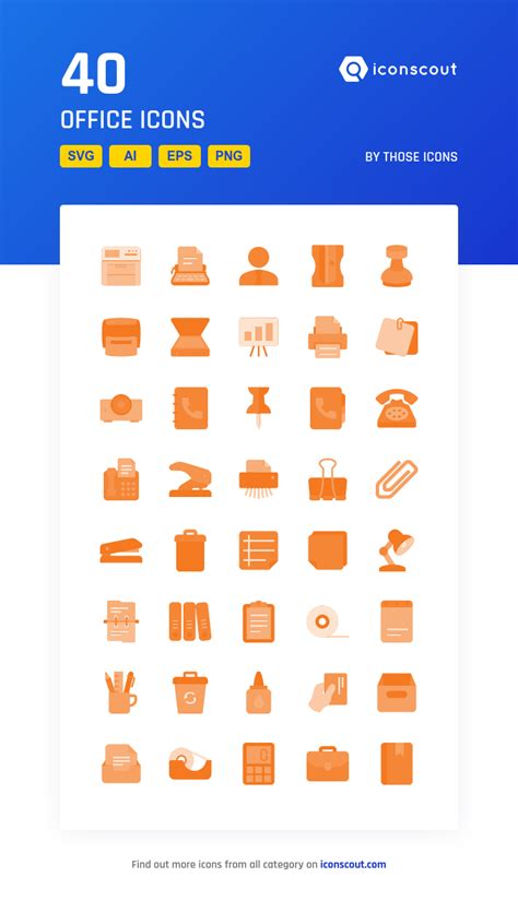 Download Office Icon Pack Available In Svg Png Eps Ai And Icon Fonts