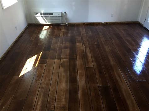 Black's paint & floor covering. Rustic Concrete Wood Pool House- Harrisonburg Epoxy ...