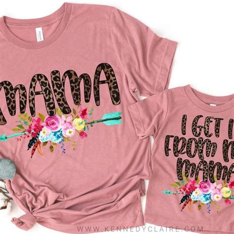 Mommy And Me Outfits Mommy And Me Shirts Mother Daughter Etsy