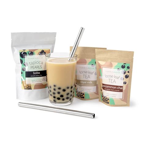350 ml (1.5 cup) of hot water. Bubble Tea Kit | DIY Boba | UncommonGoods