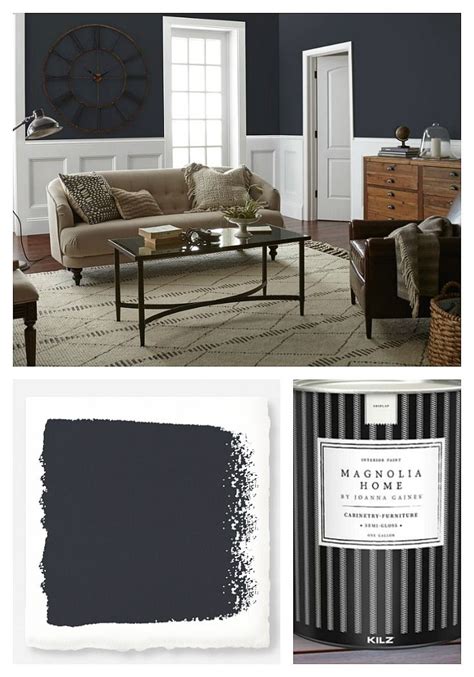 Create a contemporary farmhouse living space. Joanna Gaines' 2018 Paint Color Picks | Living room paint ...