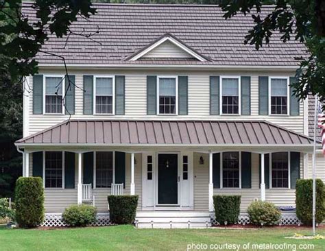 Although a porch roof's overhang gives a house an ornamental touch, the overhang isn't just decorative; How to Install Metal Roof | Metal Roof Installation ...
