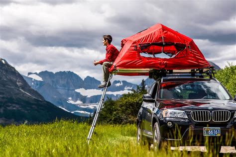 Yakima Skyrise Raises The Roof On Car Top Tent Camping Gets Shady For