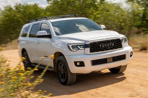 Tested 2020 Toyota Sequoia Trd Pro Is Fun But Dated Carfax
