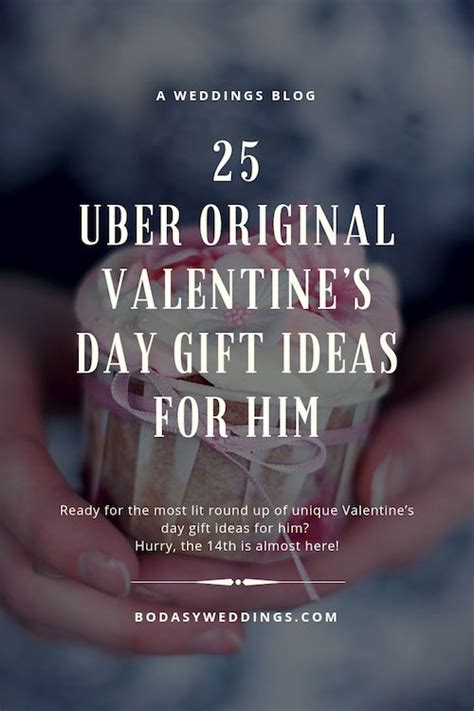 It's like you read his mind! 25 Uber Original Valentine's Day Gift Ideas for Him