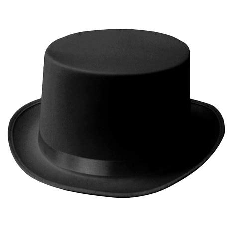 Top Hat Satin Black
