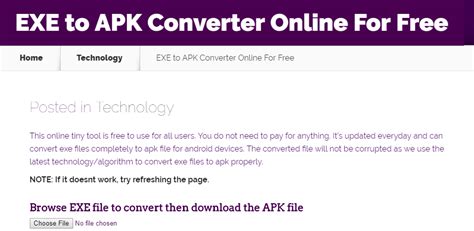 How To Convert Exe To Apk 3 Best Converter Tools Techmused