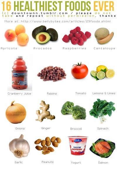 The healthy diet involves taking nutrients with a satisfactory amount by eating suitable amounts of food. 16 Healthiest Foods Ever | Healthy, Nutrition, Health food