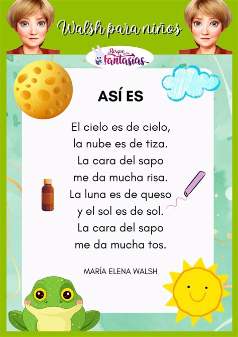 Poemas Cortos Originales Preciosas Poes As Infantiles Para Ni Os