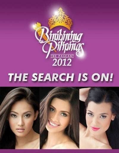 2012 binibining pilipinas candidates official numbers missuniverse lcd manila