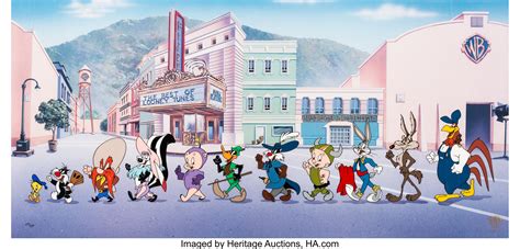 The Best Of Looney Tunes Limited Edition Cel 139750 Warner Lot