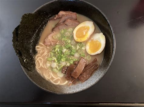 The cake, as they say, is a lie. Made my first batch of tonkotsu ramen last week. I used ...