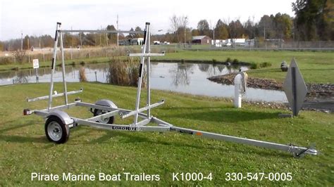 Load Rite K1000 4 From Pirate Marine Boat Trailers Youtube