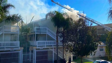 Apartment Fire Long Beach Station 4s Youtube