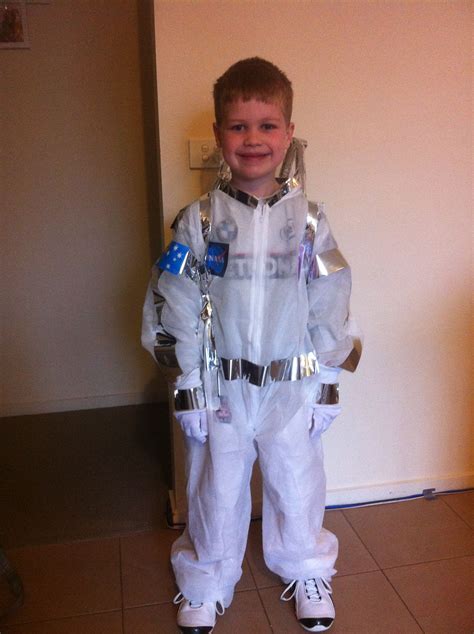My Sons Astronaut Costume That I Made For Careers Day I Bought A 3