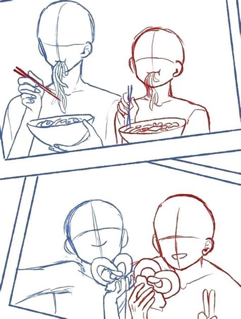 First of all, i draw a circle for the for the stretching pose, you can draw a triangle as an image. Pin on crear diseños de cuello in 2020 | Drawing reference ...