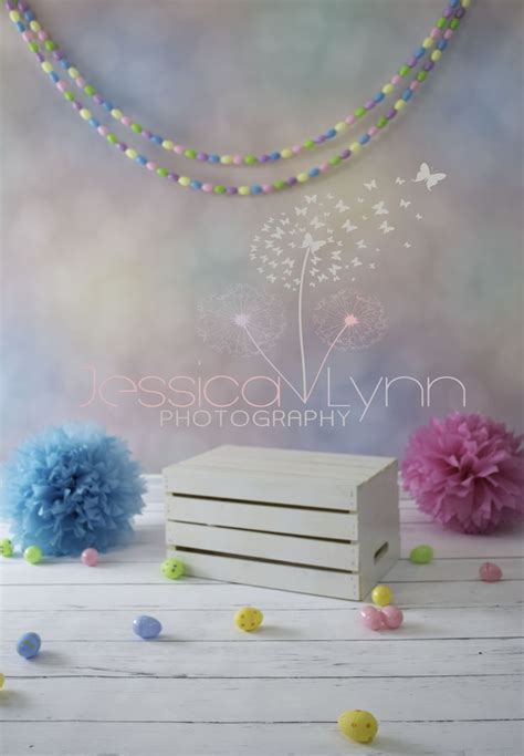 Easter Spring Mini Session Set Up For Child Photography