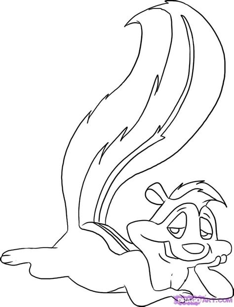 Pepe Le Pew Coloring Pages - Coloring Home
