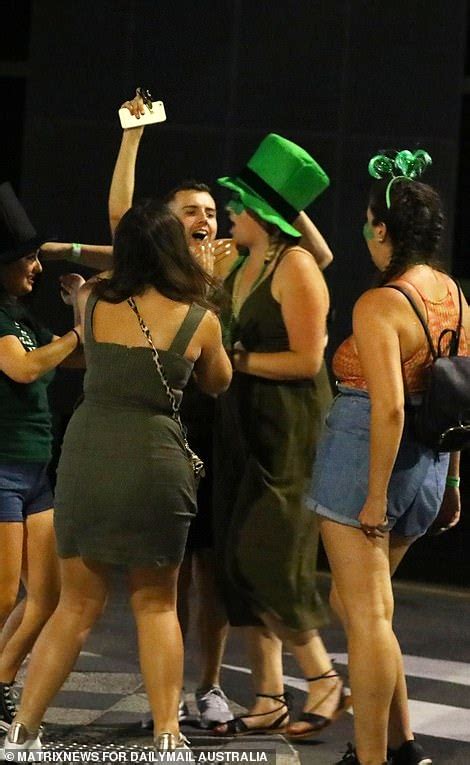 St Patricks Day Revellers Turn Australia Green As They Embark On A Very Long Night Partying