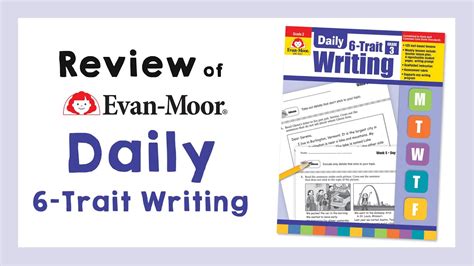 Review Of Evan Moors Daily 6 Trait Writing Youtube