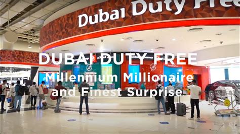 Dubai Duty Free Millennium Millionaire And Finest Surprise Draw For