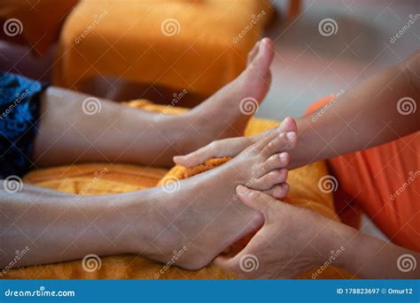 Asian Foot Massage For Women Stock Image Image Of People Relax 178823697