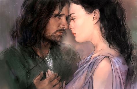 Aragorn And Arwen Fan Art