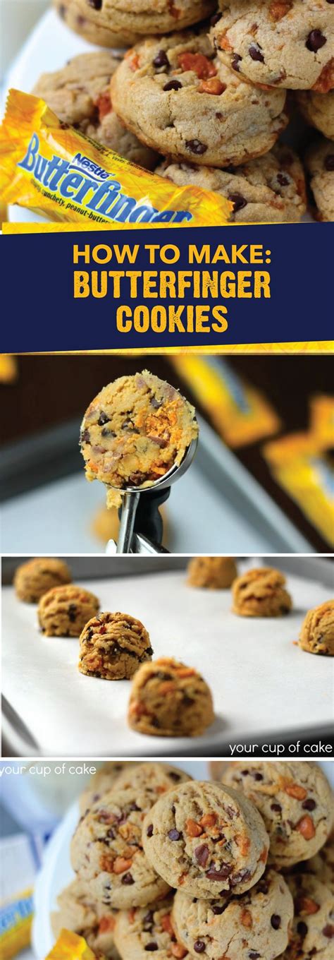 Rich Chewy And Oh So Delicious These Butterfinger Cookies Are Almost
