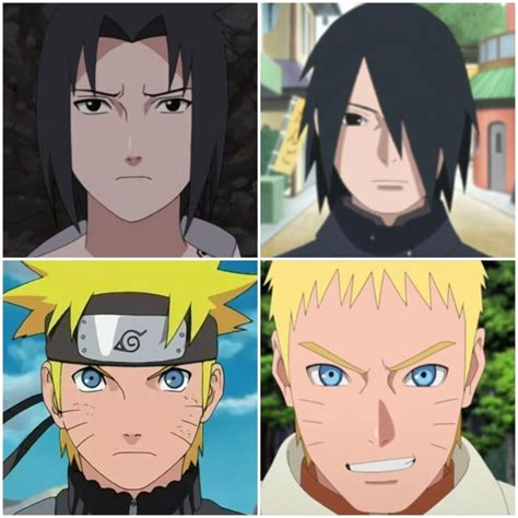 Do You Prefer The Way They Shade The Noses In Naruto Or Boruto Rboruto