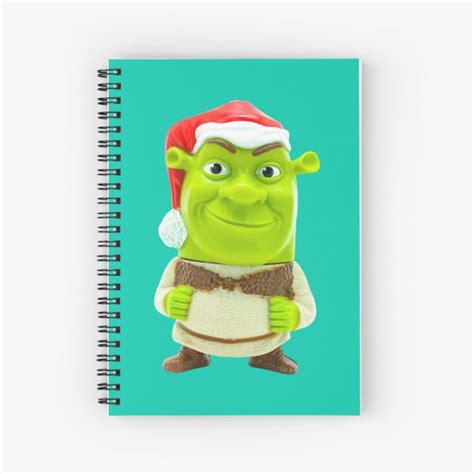 Sexy Shrek Shrek Meme Face Shrek Wazowski Spiral Notebook By