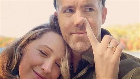 Blake Lively Wishes Husband Ryan Reynolds A Happy Birthday By Sticking