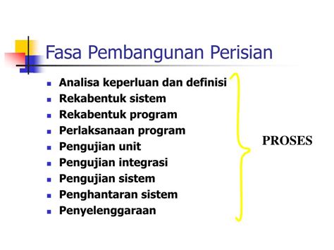 Kitar hayat pembangunan sistem (sdlc). PPT - PEMODELAN PROSES DAN KITAR HAYAT PowerPoint ...