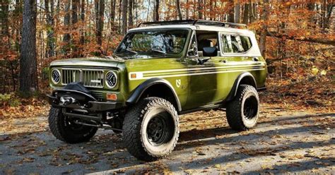 This Custom International Scout Is A Vintage 4x4 With Modern Muscle Maxim