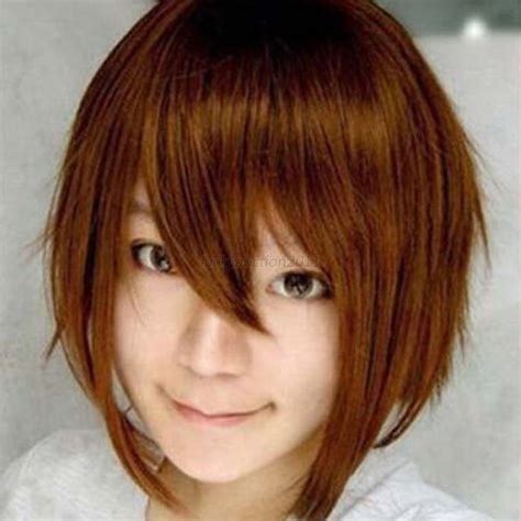 10 Colors Man Boys Cosplay Short Hair Wig Vogue Sexy Male Anime Full