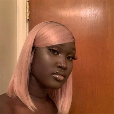 Hair Color For Dark Skin Dark Skin Girls Hair Color Pastel Dark Skin