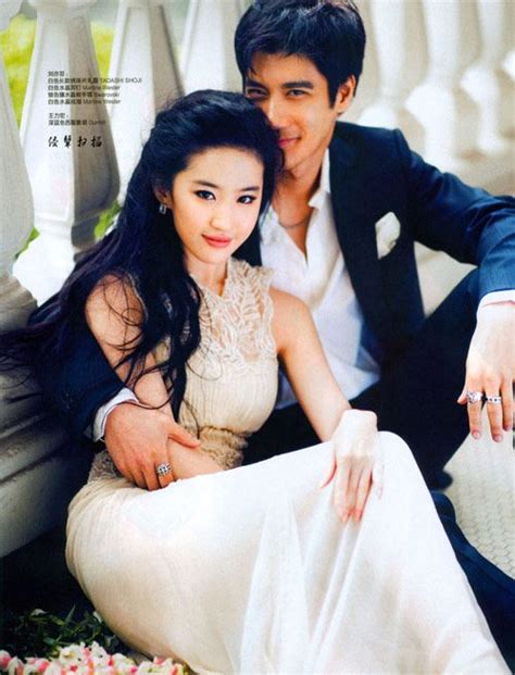 At least, the bachelor that was wang leehom. Liu Yifei and Wang Leehom Cosmo 2010 photoshoot | Wedding ...