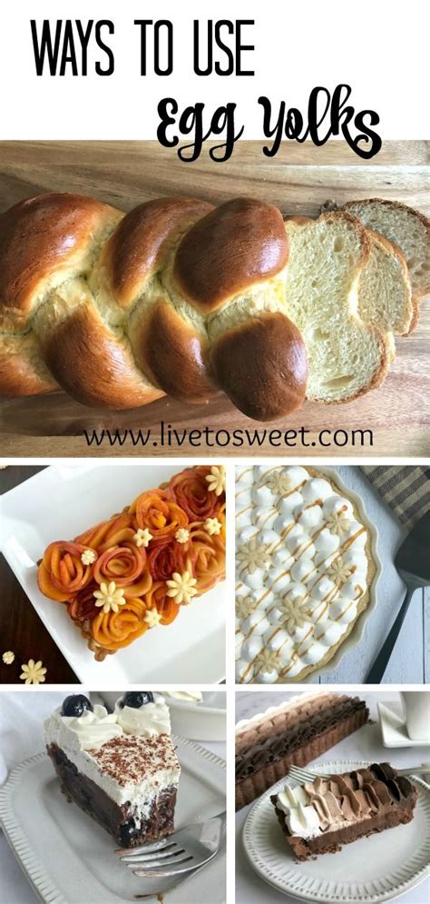 While a good quiche is nice, egg heavy desserts are even better. Ways to Use Egg Yolks | Recipes using egg yolks, Recipes ...