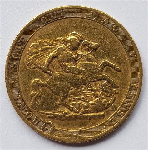1817 Sovereign M J Hughes Coins