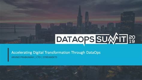 Accelerating Digital Transformation Through Dataops