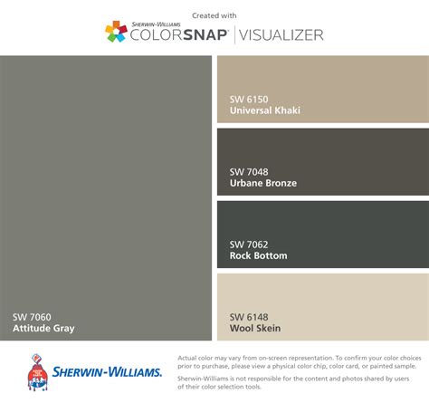 Exterior Home Colors Sherwin Williams Attitude Gray Sw 7060