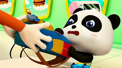 Panda Kiki Cant Get His Bag Magical Chinese Characters Kids