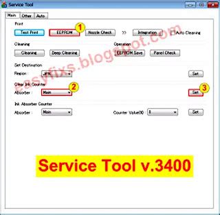 Download Canon Service Tool V EasyFIXS