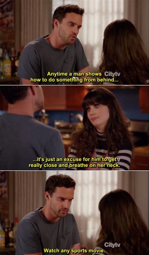 New Girl Quote 12 Movie And Comics Quotes New Girl Tv Show New Girl