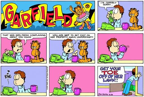The Garfield Daily Comic Strip For March 26th 2000 Garfield Comics