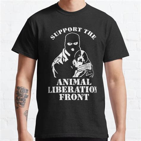 Animal Liberation Front T Shirt By Francisinartha Redbubble
