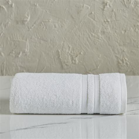 Mainstays Performance Solid Bath Towel 54 X 30 White Walmart Com